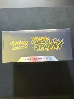 Pokemon Surging Sparks Elite Trainer Box TCG 9 booster packs SEALED NEW SV - Image 5