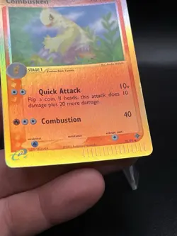 Pokemon TCG Combusken EX Dragon 25/97 Reverse Holo NM AS3 - Image 3