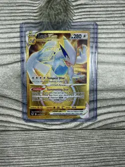 Pokemon TCG Lugia VSTAR Lugia 211/195 Secret Rare Holo NM - Image 1