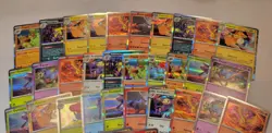 2025 Pokemon Phantasmal Flames Base Holo Lot of 35 Common Uncommon TCG Cards - Image 2