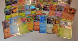 2025 Pokemon Phantasmal Flames Base Holo Lot of 35 Common Uncommon TCG Cards - Image 3