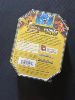 Pokemon Hidden Fates Charizard GX Tin Unlimited Print Sun and Moon NEW SEALED - Image 3