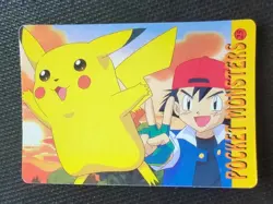 Pokemon 1995 Vending Prism Firework Holo Sticker 21 25 Pikachu Charmander Mew - Image 2