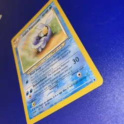 2000s Pokemon light Vaporeon card 52/105 NEO DESTINY non holo Rare - Image 2