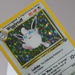 Pokemon TCG - Wigglytuff 16/64 Jungle Holo Rare WOTC 1999 - EXC/NM - Image 1