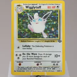 Pokemon TCG - Wigglytuff 16/64 Jungle Holo Rare WOTC 1999 - EXC/NM - Image 2