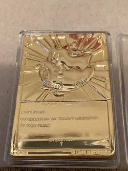 Pokemon 1999 Vintage 24K Gold Plated Togepi Card Burger King Limited Edition - Image 4