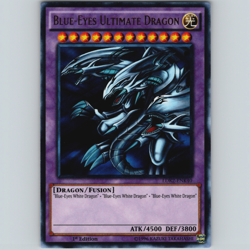 Yugioh Blue-Eyes Ultimate Dragon LDK2-ENK40 1st Edition Ultra Rare Holo - NM - Image 1