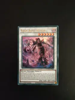 DOOD-EN040 Rage Rose Witch Ultra Rare 1st Ed YuGiOh - Image 1