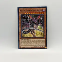 Yugioh Red-Eyes Darkness Metal Dragon LDS1-EN004 Common 1st Edition - Image 1