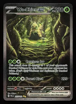 Wo-Chien ex 257/193 Special Illustration Rare Paldea Evolved Pokemon Card - Image 1