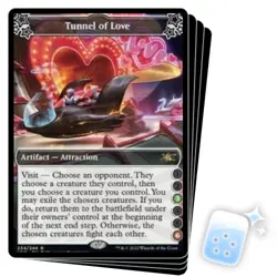 TUNNEL OF LOVE (3/6) X4 Unfinity Magic MTG MINT CARD - Image 1