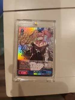 Weiss Schwarz Azur Lane Bremerton Card AZL/S102-E101SP Signed FOIL 2022 English - Image 1