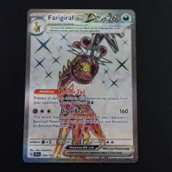 Farigiraf ex 194/162 Temporal Forces Ultra Rare Holo NM/M Pokemon TCG Card - Image 1