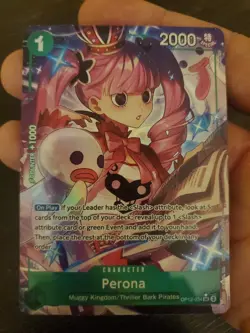 Perona (Alt Art) OP12-034 SR Legacy of the Master - ONE PIECE Card Game english - Image 1