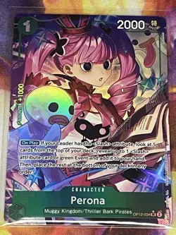 One Piece Card Game - Perona - OP12-034 SR - ALT Art - English - Image 1
