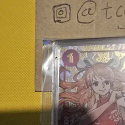 Chinese 1st Anniversary Red Serial Nami OP01-016 Authenticated One Piece Card - Image 2