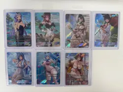 NIKKE Nivel Arena SPR Summer Set - Helm / Anis / Sakura - Korean Cards (7) - Image 1