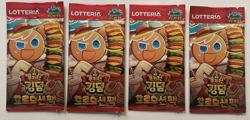 COOKIE RUN BRAVERSE LOTTERIA PACK X 4 NEW SEALED CARD GAME TCG GEN CON PROMO - Image 1