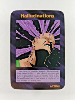 Hallucinations - Illuminati New World Order CCG card (1994) Limited NWO INWO UFO - Image 1