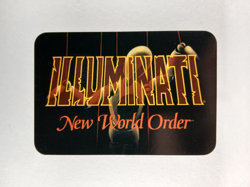 Hallucinations - Illuminati New World Order CCG card (1994) Limited NWO INWO UFO - Image 2