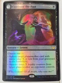 Confront the Past - FOIL - Strixhaven School of Mages - Magic the Gathering MTG - Image 1