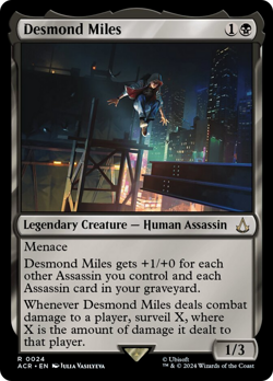 Desmond Miles [Assassin's Creed] Foil Near Mint - Image 1
