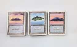 MTG Lot of 500+ Basic Lands - Revised (3rd Ed) 1994 - NM /LP - VTG Cube Mana Set - Image 3