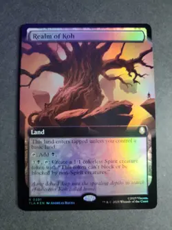 Realm of Koh (Extended Art Foil) Rare MTG Avatar - Image 1