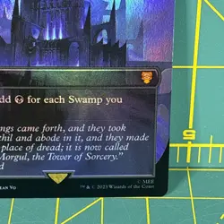 MTG Minas Morgul Cabal Coffers FOIL Borderless Lord of the Rings LOTR Magic NEW - Image 5