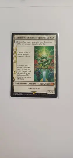 Summon: Knights of Round | MTG | FIN | Near Mint | English EN - Image 1