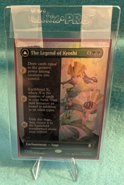 x1 The Legend of Kyoshi (Borderless) (Foil) Avatar: The Last Airbender #358 - Image 4