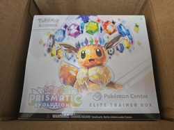 Sealed PRISMATIC EVOLUTIONS Pokemon Center Exclusive Elite Trainer Box ETB ??? - Image 1