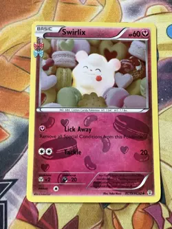 Pokemon TCG Swirlix RC19/RC32 Uncommon Generations: Radiant Collection NM - Image 1
