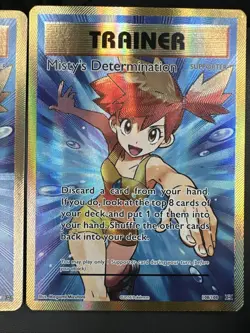Pokemon Misty's Determination (Full Art) 108/108 - XY Evolutions Holo - NM X2 - Image 3