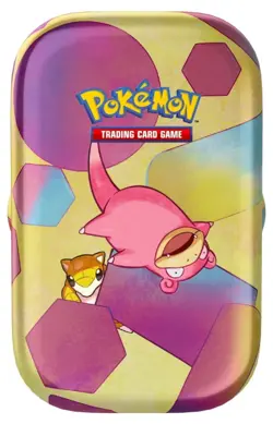 Pokemon TCG. 151 Mini Tin Slowpoke - 2 x 151 Booster Packs. Slowpoke Art Work - Image 1