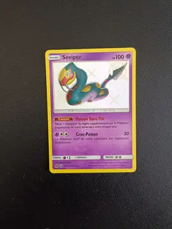Carte Pokemon Seviper SV15/SV94 SL11.5 Soleil & Lune Destinees Occultes FR NEUF - Image 1