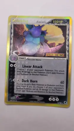 Nidoking 6/101 NM Delta Species Reverse Holo Stamp Dragon Frontiers Pokemon TCG - Image 1