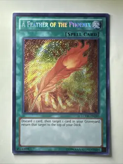 A Feather Of The Phoenix - NM - LCYW-EN280 - Secret Rare - Unlimited - Image 1