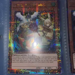 Droll & Lock Bird Alternate Art Quarter Century Secret Rare 1st Edition Yugioh - Image 1