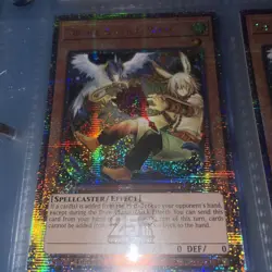 Droll & Lock Bird Alternate Art Quarter Century Secret Rare 1st Edition Yugioh - Image 2