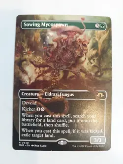 Sowing Mycospawn (Borderless) Modern Horizons 3 Regular - Image 1