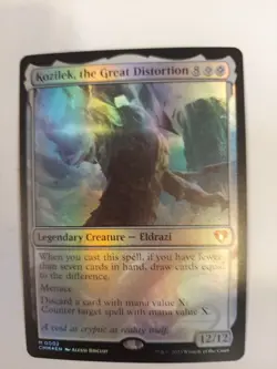 Kozilek, the Great Distortion Commander Masters Foil - Image 1