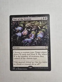 Pact of the Serpent Commander: Kaldheim Regular - Image 1