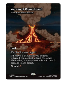 Valakut, the Molten Pinnacle - Volcano of Roku's Island Avatar MTG - Image 1