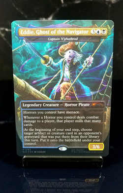 Eddie, Ghost of the Navigator - Captain N'ghathrod Foil #2183 - SLD Iron Maiden - Image 1