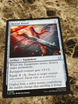 METEOR SWORD Magic MTG Avatar The Last Airbender - Image 1