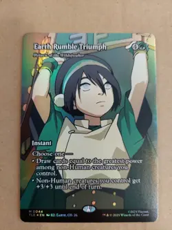 Earth Rumble Triumph - Return of the Wildspeaker (Borderless) Avatar: The... - Image 1