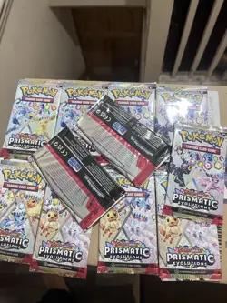 Pokemon TCG Prismatic Evolutions Booster Packs X11 New/Sealed - Image 3