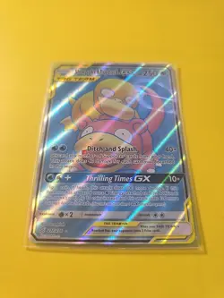 Pokemon TCG Slowpoke Psyduck Tag Team GX Unified Minds Holo Card 217/236 Mint - Image 2